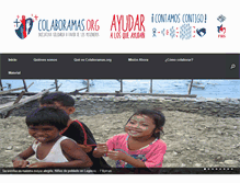 Tablet Screenshot of colaboramas.org